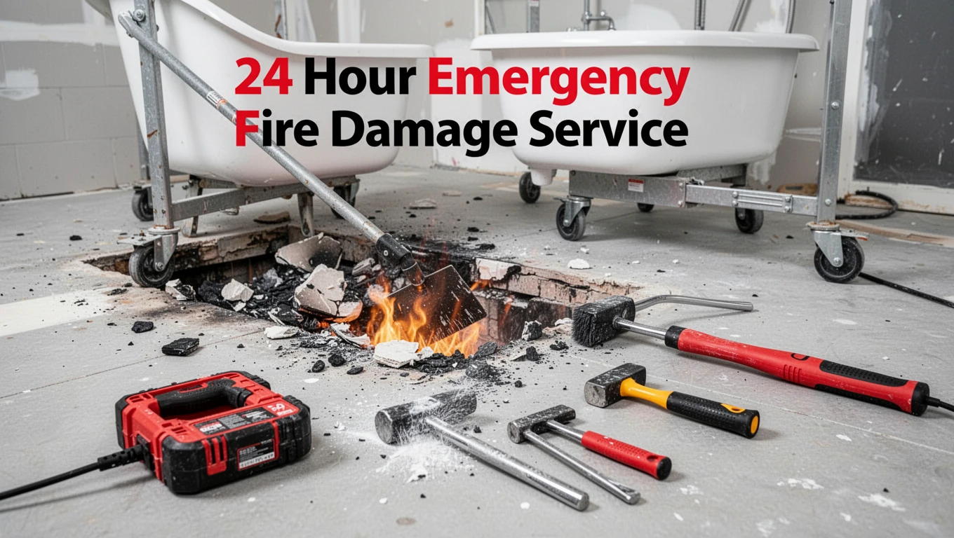 24 Hour Emergency Fire Damage Service